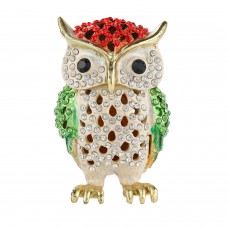 4241R-YZ Red Owl Jewelry Case