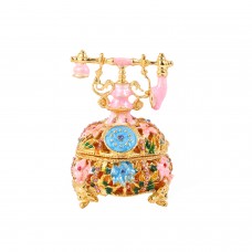 3943-YZ Vintage telephone Jewelry Case