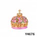 4676-YZ Crown with Cross  Jewelry Case
