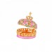 4676-YZ Crown with Cross  Jewelry Case