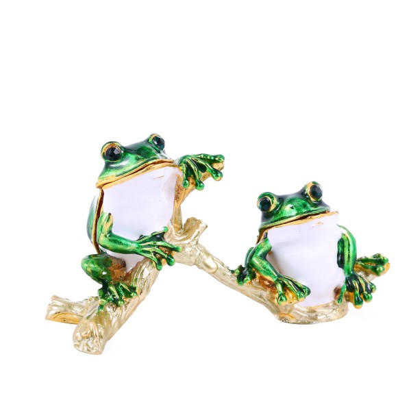 5068-YZ Pair frog  Jewelry Case