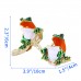 5068-YZ Pair frog  Jewelry Case