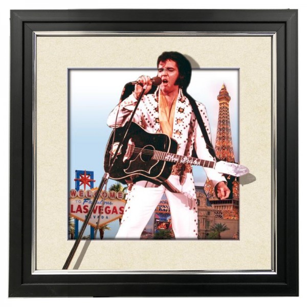 464* Elvis Presley 5d Lenticular Picture Frame 18x18