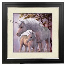 472* unicorn 5d Lenticular Picture Frame 18x18